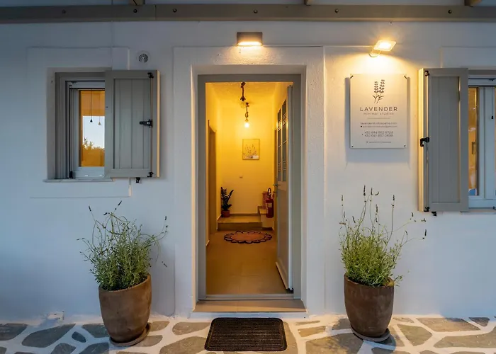 Lavender Minimal Appartement Alikí